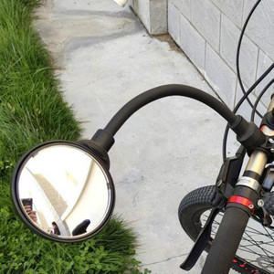 电动自行车后视镜反光镜通用免安装短杆凸面倒车镜三轮车配件轮椅