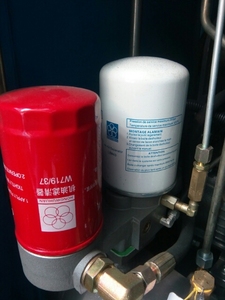 机油滤芯W719/37适用红五环螺杆空压机油气分离LB940/2空气滤