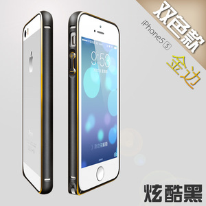 KFAN新款苹果5手机壳 5s金属边框 iphone5s手机
