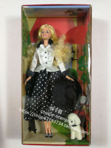 发 Barbie Talk of the Town 2003 闲暇小镇芭比 带小狗