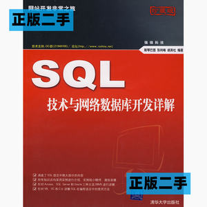 正版二手SQL技术与网络数据库开发详解网站开发非常之旅斯琴巴图