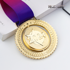 2024金属小挂牌定制定做优秀员工销售月度冠军运动比赛奖牌纪念品