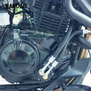 适用宗申rx1赛科龙200py200 摩托车改装机油冷却器机油散热器套件