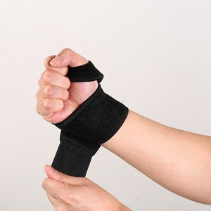 健身护具举重篮球运动潜水料可调节护腕 加压护手掌/拇指套护手腕