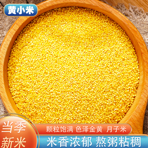 黄小米5斤 新货农家自产小黄米小米粥原料五谷杂粮粗粮食大米粮油