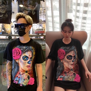 2020新款泰国设计师潮牌正品重工打造 纹身女人手工缝制 男女同款