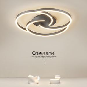 卧室灯吸顶灯现代简约北欧艺术高级感主卧灯智能家用led客厅灯具