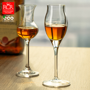 RCR进口威士忌闻香杯水晶玻璃品鉴杯郁金香干邑杯套装烈酒杯高端