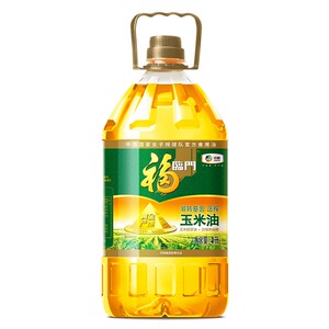 中粮福临门黄金产地玉米油4L/壶 非转基因压榨食用植物油