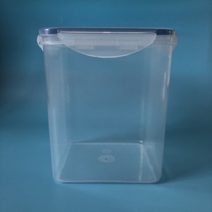 一公斤兽药粉剂桶方形塑料盒子保鲜桶PP原料厂家直销500g冻干桶3L
