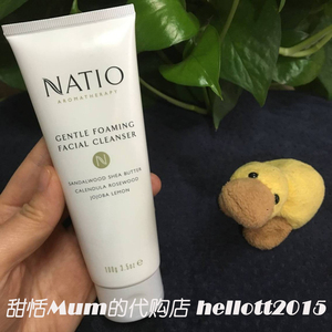北京在途 新西兰购 澳洲natio娜迪奥香薰泡沫保湿洗面奶洁面乳