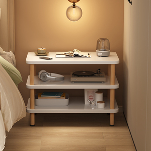床头柜替代品卧室家用小型收纳柜边几床头架简易床边置物架床头桌