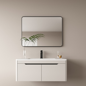 镜子洗手间浴室镜卫生间厕所贴墙自粘免打孔梳妆化妆镜高清玻璃镜