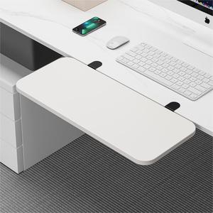 桌面扩大神器延长板免打孔折叠板木板键盘手托支架加长加宽延伸板