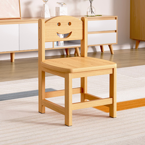 实木小凳子家用靠背小椅子客厅小板凳简约现代矮凳坐凳门口换鞋凳
