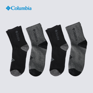 哥伦比亚袜子男女户外跑步运动徒步袜中筒袜春夏透气短袜RCS系列