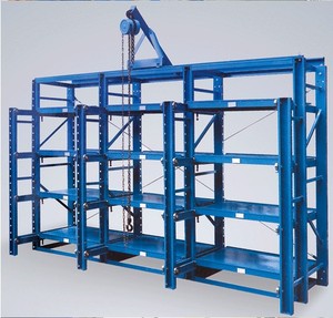 宁波厂家全开式模具架三立柱重型车间仓储压铸加厚存放架模具货架