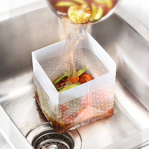自立式垃圾袋沥水袋厨房一次性水槽过滤网袋厨余剩饭菜渣袋防堵塞