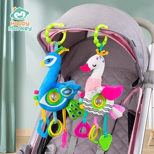 开心美猴王婴儿玩具婴儿车风铃挂件安全座椅摇铃安抚宝宝玩具厂家