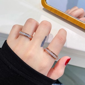 钛钢戒指时来运转女指环简约个性轻奢小众高级设计感食指环不掉色