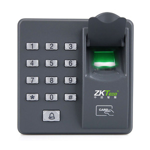 中控智慧/熵基科技X6指纹ID/IC刷卡管理密码门禁机套装可上门安装