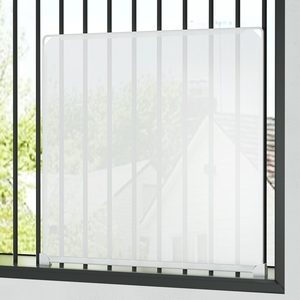 阳台围栏遮挡板隐私挡板家用窗户栅栏封闭式宠物围栏一字型防水板