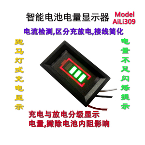 电量显示器 带充电跑马灯指示 18650锂电 铅酸电池 户外电源配件