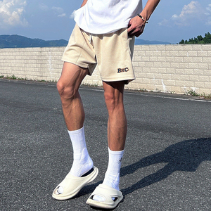 美式短裤四分裤男透气健身复古篮球三分裤跑步训练运动裤休闲球裤