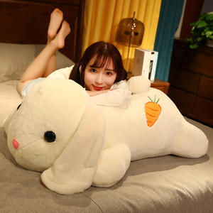 可爱抱枕公仔兔子毛绒玩具布娃娃玩偶女生床上睡觉布偶超萌小白兔