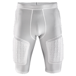 罗斯款白色篮球防撞短裤正品护尾椎护甲紧身打底吸汗压缩运动球裤