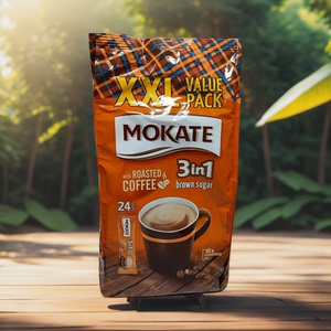 波兰进口波美克摩卡特三合一蔗糖速溶咖啡408g（17gX24袋冲饮饮