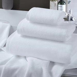 酒店专用毛巾纯棉白色定制五星级全棉加厚白宾馆吸水不掉毛小方巾