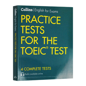 柯林斯托业考试测试题 英文原版 Collins Practice Tests for the TOEIC Test 英文版 进口原版英语考试书籍