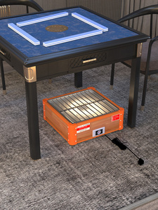 实木电火盆取暖器家用桌子烤火盆电烤盆烤火器烤火炉四方形正方形