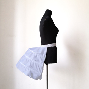 巴斯尔裙臀部洛可裙撑维多利亚时代短款半撑衬裙服装设计
