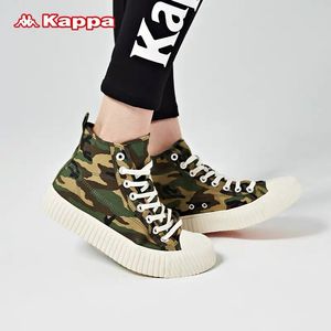 Kappa爆品卡帕潮品情侣男女运动板鞋高帮帆布鞋新款K09Y5VS13