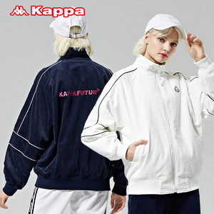 Kappa卡帕女运动外套夹克休闲开衫长袖秋冬新款K0A62JJ83