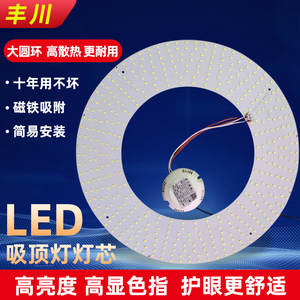丰川LED圆形灯芯环形LED改造灯管环形灯管220VLED板LED改造板高亮