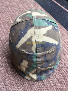特价越战到现代美军军版公发原品M1钢盔与四色迷彩头盔布2