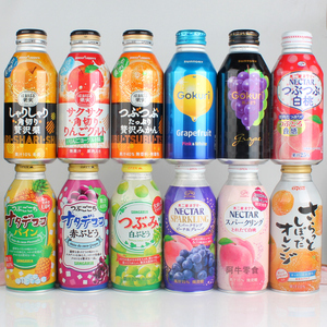 日本进口三得利Gokuri水蜜桃白桃葡萄味果汁高颜值少女心网红饮料