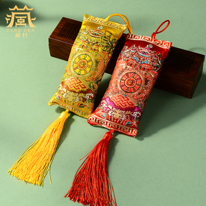 藏村随声香包藏式民族风刺绣香薰包家用汽车内部香薰袋香囊佩饰