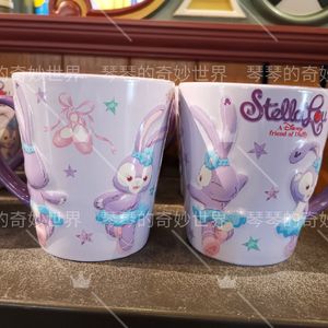 上海迪士尼达菲系列杯子星黛露雪莉玫杯子和杯盖可一起买也可分开
