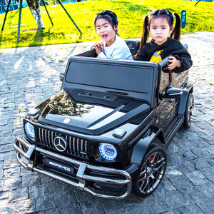 奔驰大g儿童电动汽车四轮小孩宝宝玩具车子带遥控网红车可坐双人