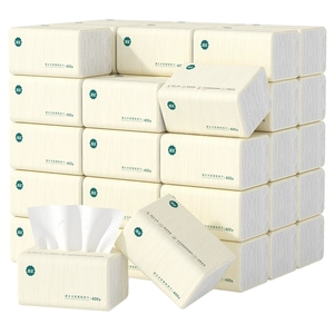 漫花60大包300张纸巾抽纸餐巾纸家用实惠装整箱批发卫生纸擦手纸