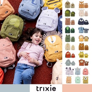 ■LENFANCE 国现 正品 Trixie儿童幼儿园动物帆布背包双肩书包