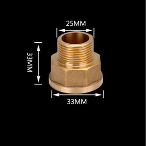一寸变六分变四分变三分纯铜补芯补心接头DN25/20/32纯铜管件变径