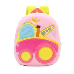书包包宝宝男孩小包双肩包儿童婴儿汽车可爱背包工程车卡通幼儿园