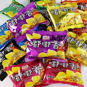 禛香嘟嘟香薯片网红膨化食品零食小包装办公室休闲8090后怀旧零食