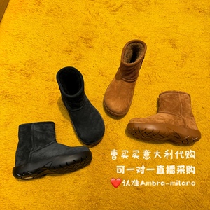 曹买买代购Bottega Veneta/葆蝶家 23女士秋冬新款厚底时尚棉靴