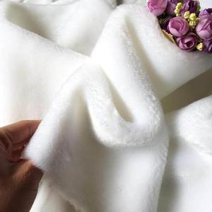 精品饰品展柜毛毯简约白色短毛绒布料垫桌子加密格子铺柜台玻璃下